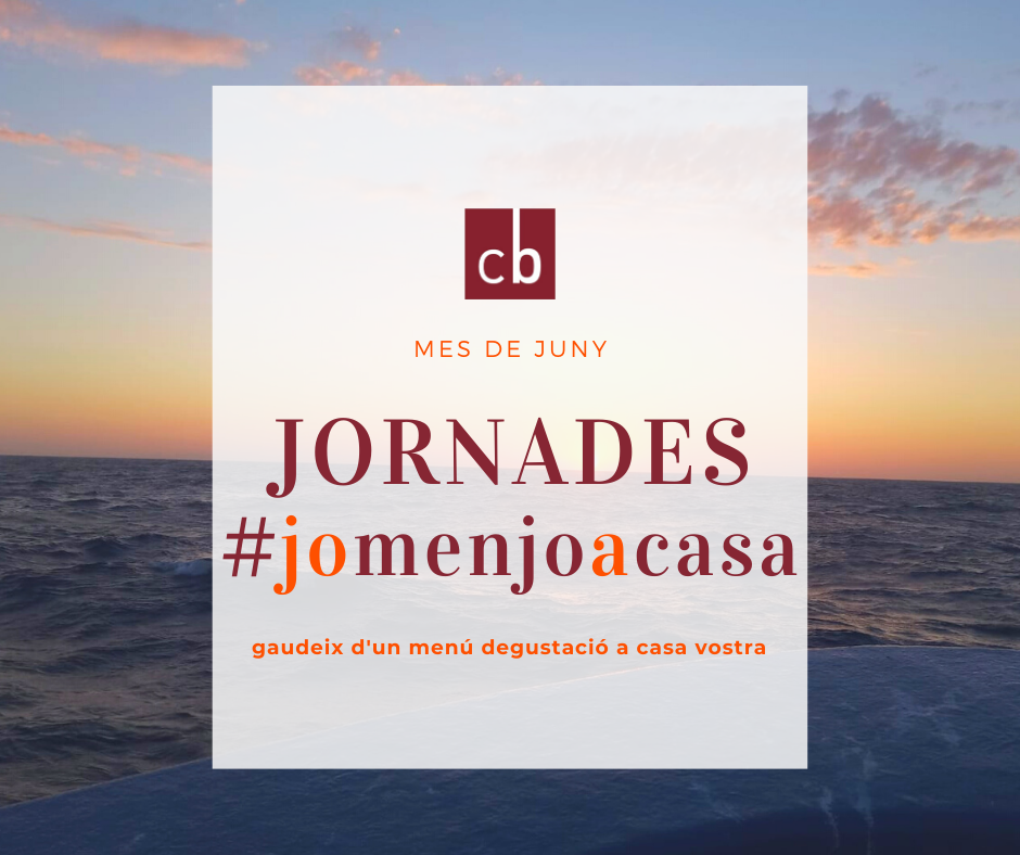 Jornades #jomenjoacasa menú mes de juny